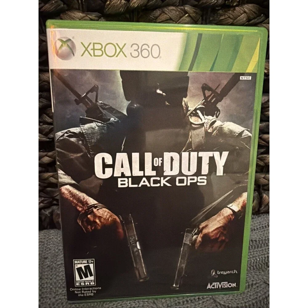 Call of Duty: Black Ops (Microsoft Xbox 360, 2010) Complete CIB